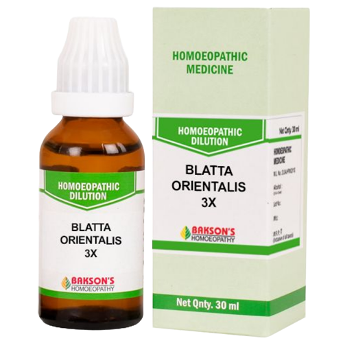 Blatta Orientalis Dilution